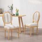Set of 2 Phinnaeus French Country Fabric Dining Chairs by Christopher Knight Home - image 26