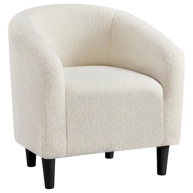 Yaheetech Club Chair Accent Barrel Chair Upholstered Arm Chair - image 39