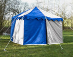 WEEKEND SALE Camping Tent Medieval Knight Harold square Blue- White Water proof Tent 3x3 M - image 3