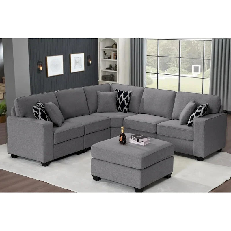 Versatile Reversible Sectional Sofa with Flexible Configuration - image 5