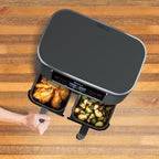 Ninja Foodi 6 - in - 1 8 - Quart 2 - Basket Air Fryer with Dualzone Technology - image 2