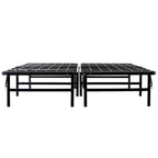 Brookside Foldable Full-Size Platform Bed Frame with Integrated Box Spring - image 8