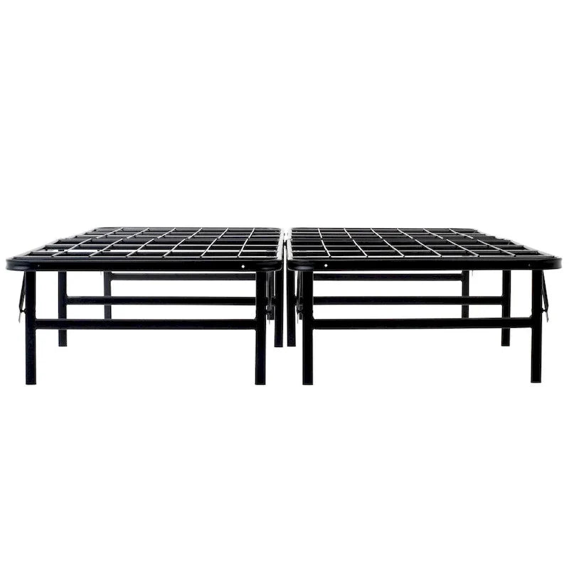 Brookside Foldable Full-Size Platform Bed Frame with Integrated Box Spring - image 8