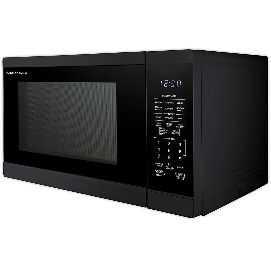 Sharp 1.4 - Cu. Ft. Countertop Microwave Oven in Black - image 2
