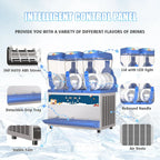 Commercial Slushy Machine - 1000W 30L Tanks Slush Maker Machine 304 Stainless Steel Commercial Margarita Machines Efficient Cooling the Ideal Slushie Maker for Bars Cafes Restaurants - image 5