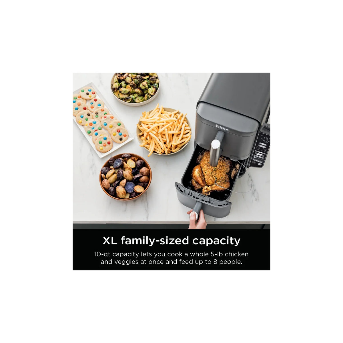 Ninja DoubleStack XL Smart 2-Basket Air Fryer - image 7