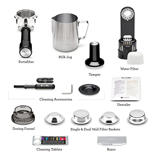 Breville the Barista Pro Espresso Machine with Grinder & Milk Frother, Espresso Maker with Seconds Heat Up, RM BES878BSS, Brushed Stainless Steel (Certified Remanufactured): Home & Kitchen - image 7