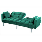Bernal 75.6-Inch Velvet Sleeper Sofa Bed - image 9