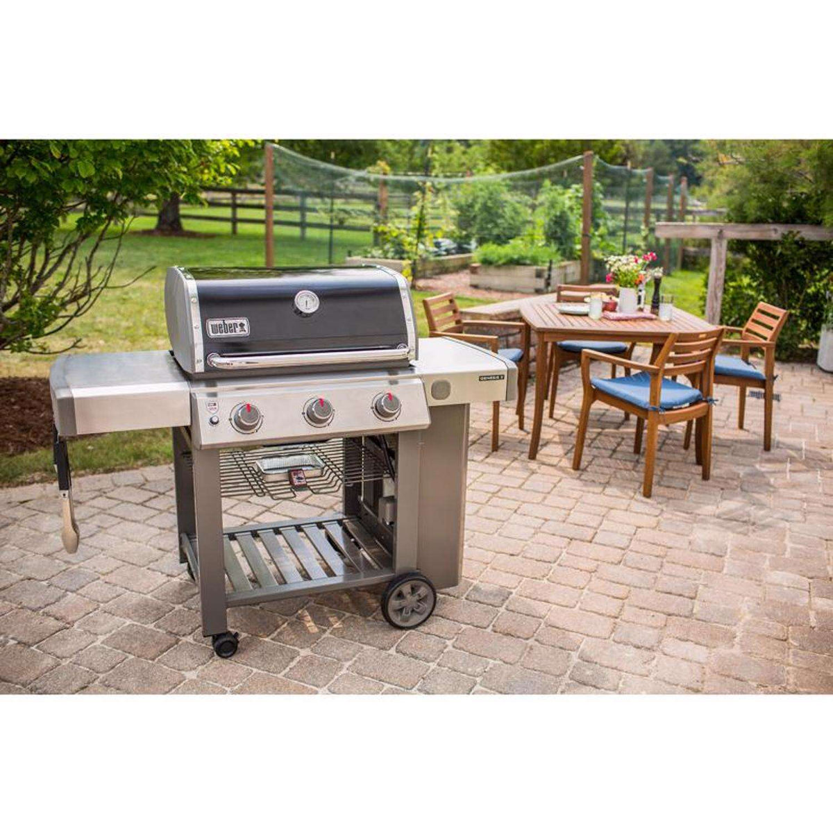 E-310 3 Burner Liquid Propane Grill Black - image 9