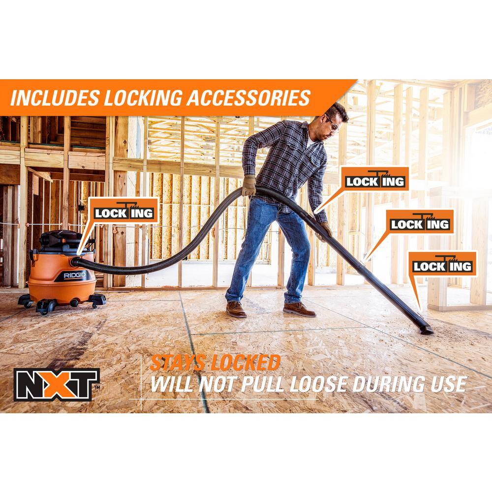 16-Gallon 6.5 Peak HP Wet/Dry Shop Vacuum, HD1600 - image 9