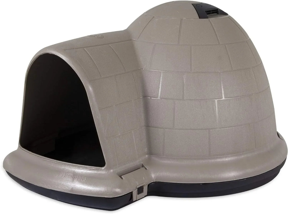 Petmate Indigo Dog House (Igloo Dog House. Made in USA with 90% Recycled Materials. All-Weather Protection Pet - image 2