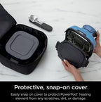 Ninja Crispi 5 in 1 Portable Glass Air Fryer Cooking System Small and large batch containers - image 6