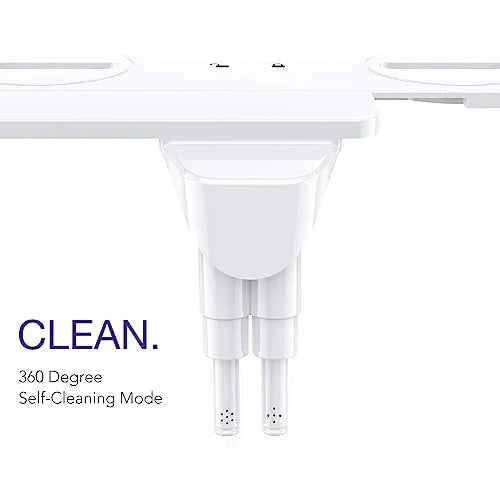 Veken Bidet Attachment for Toilet - Ultra-Slim Self Cleaning Fresh Cold Water Sprayer Bidets - image 4
