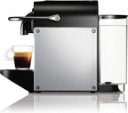 Nespresso Pixie espresso machine by DeLonghi, 19-bar pump, compact aluminum design, silver, 1100 ml - image 2