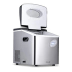 Newair Portable Ice Maker 50 lb. Daily, 12 Cubes in Under 7 Minutes - Compact Countertop Design - 3 Size Bullet Shaped Ice - for Kitchen/Office/RV/Bar - Stainless Steel - image 4
