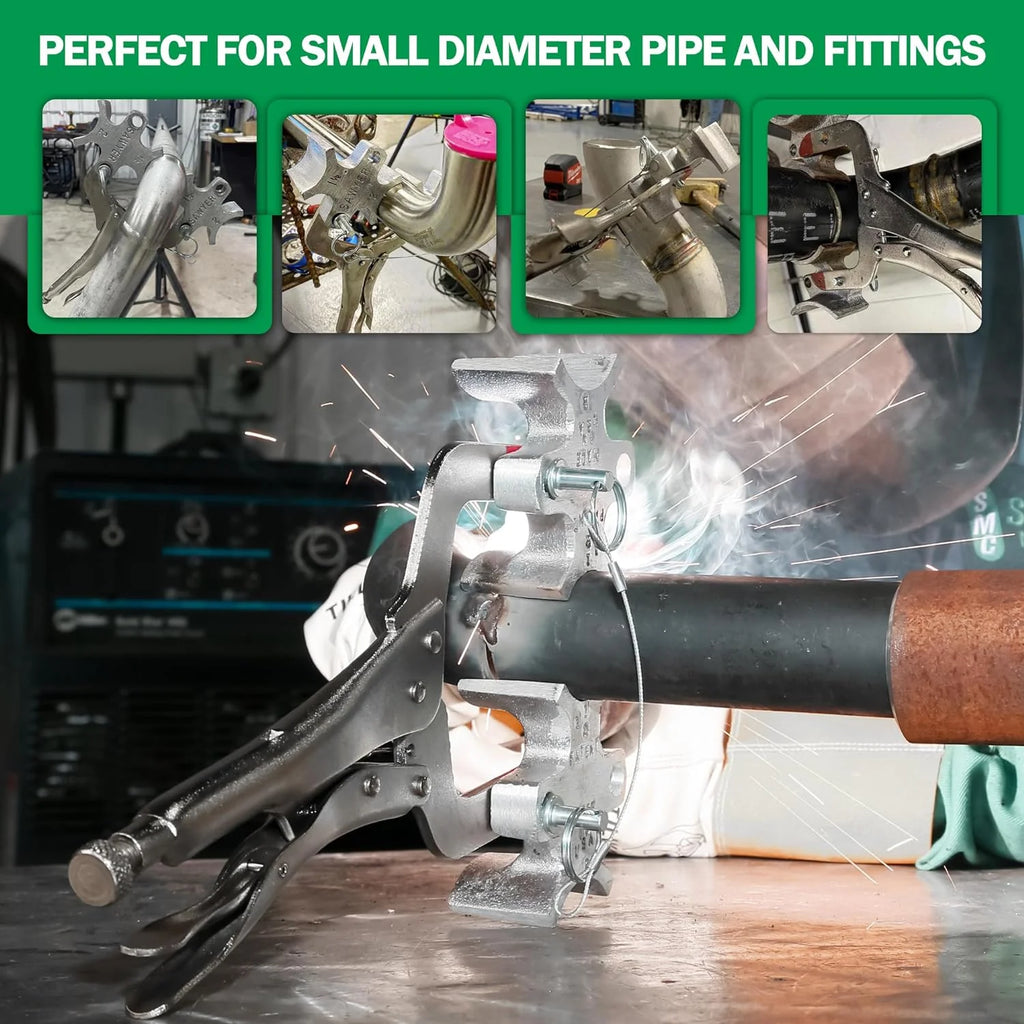 Welders 3rd Hand - Portable Pipe Welding Tool with Versatile Welding Clamps - Works with Most Butt Weld Fittings and Pipes - Enhance Accuracy - image 6