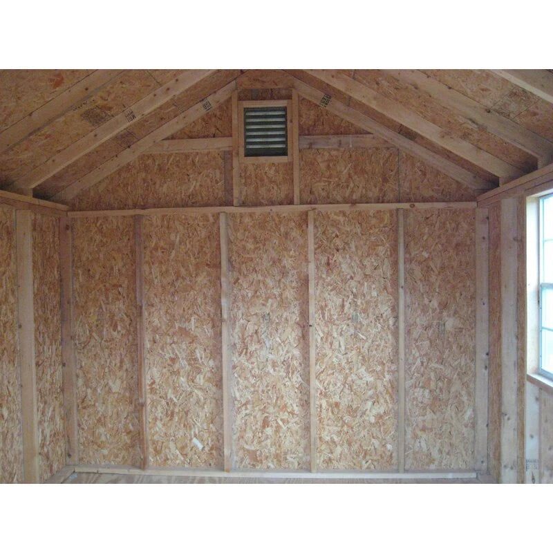 Colonial Williamsburg 10 ft. W x 16 ft. D Solid and Manufactured Wood Storage Shed - image 3