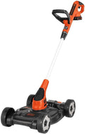 BLACK+DECKER Combination String Trimmer, Lawn Mower, and Edger, Cordless 3-in-1 - image 1