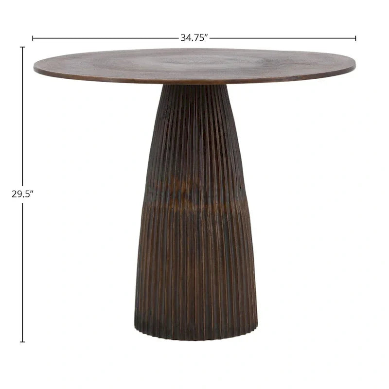 Bronze Abbey Aluminum Bistro Table - image 2
