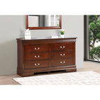 Louis Philippe 6-Drawer Dresser for Bedroom - image 2