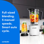 nutribullet SmartSense Blender Combo, 1400 Watt Gunmetal - image 26