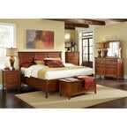 Simply Solid Aiden 6-Piece Queen Bedroom Set in Solid Wood - image 1