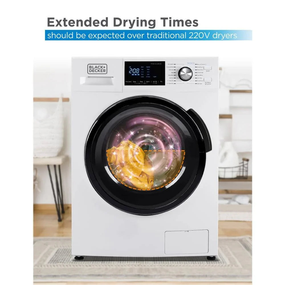 BLACK+DECKER 2.7 cu. ft. All-in-One Washer and Dryer Combo in White BCW27MW?? Last Day For Clearance - image 5