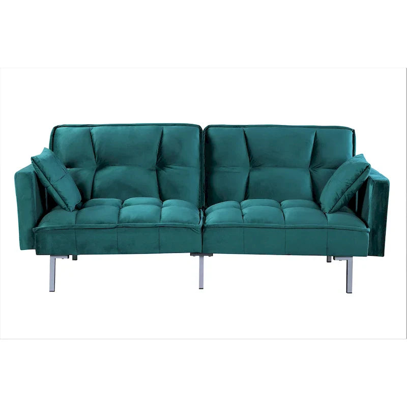 Bernal 75.6-Inch Velvet Sleeper Sofa Bed - image 26