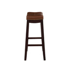 Linon Willamette Espresso & Cognac Bar Stool - image 4