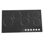 110V Modern Black Electric Cooktop Electric Stovetop 5 Burners Electric Cooktop for Homes, Restaurants - image 12