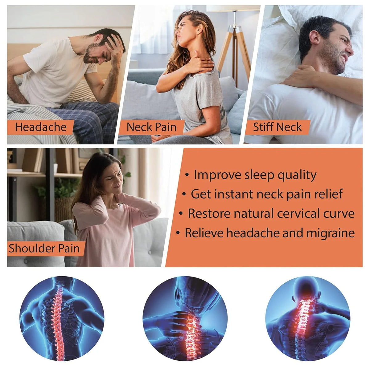 iSTIM WeTrac Cervical Neck Traction Device with Travel Bag - image 4