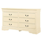 Louis Philippe 6-Drawer Dresser for Bedroom - image 4