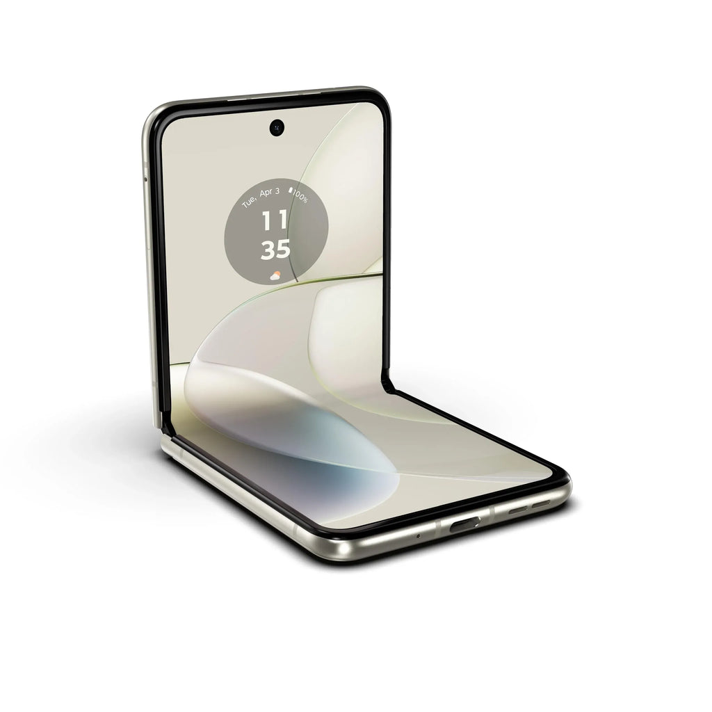 Motorola razr / 2023 / Unlocked / Made for US 8/128 / 32MP Camera / Vanilla Cream, 73.95 x 170.82 x 7.35mm - image 8