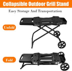 Collapsible Grill Stand for Ninja Woodfire Grill, Traeger, Pit Boss, and 22" Blackstone Griddle - image 4