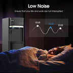 Self-Cleaning Water Dispenser with Ice Maker, Bottom Load, Black - image 5