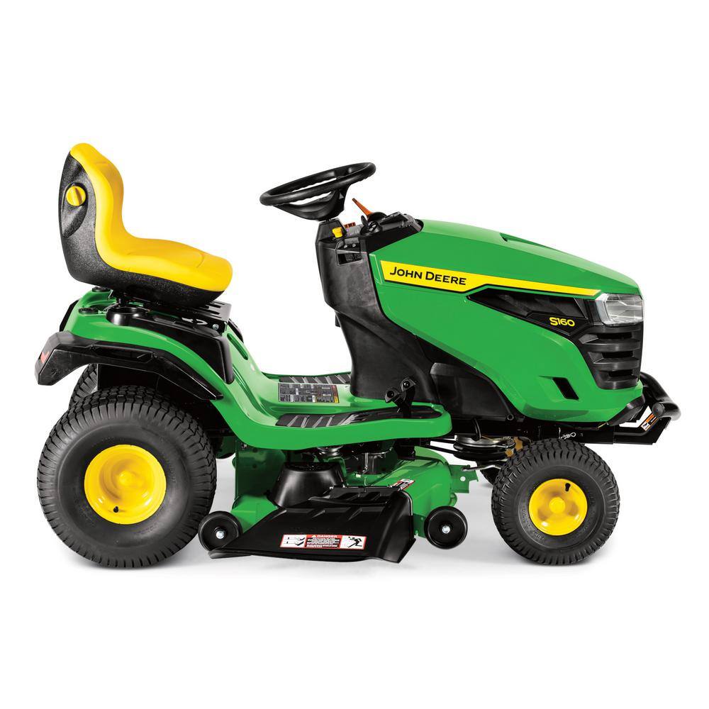 John Deere S160 48 in. 24 HP V-Twin ELS Gas Hydrostatic Riding Lawn Tractor BG21211 - image 5