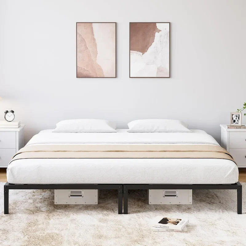 Sturdy Metal Platform Bed Frame - No Box Spring Required - image 18