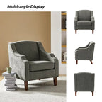 Set of 2 Lucretius Armchairs with Nailhead Trim by HULALA HOME - image 26