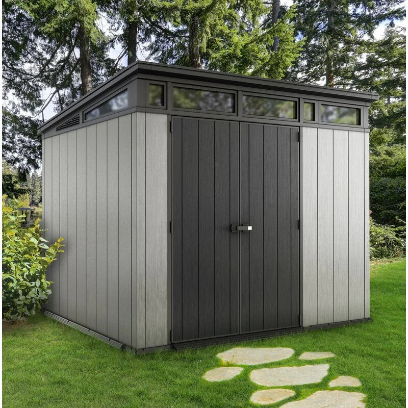 Artisan 9 ft. W x 7.5 ft. D Plastic Storage Shed - image 3