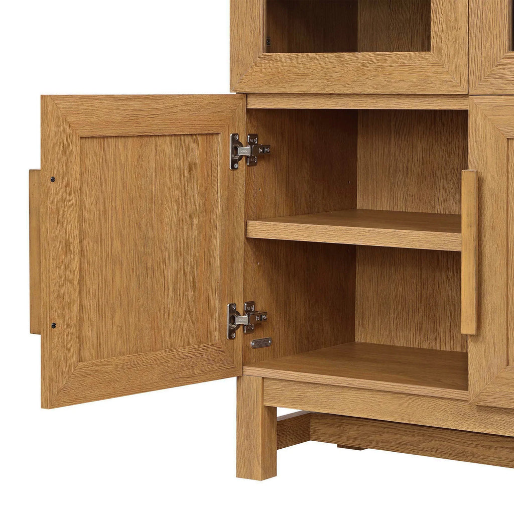 Better Homes & Gardens Juliet Kitchen Rounded Arch Cabinet, Rich Black - image 23