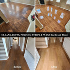 Commercial Floor Scrubber Machine with Brushes and Pads, Heavy Duty Floor Buffer Polisher and Cleaner- Deep Cleaning Tile and Grout, Hardwood Floors and Carpets without Getting on Hands and Knees - image 7