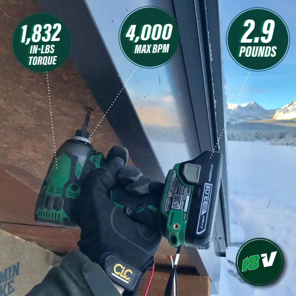 Metabo Hpt 18V Impact Driver, Bare Tool - image 2