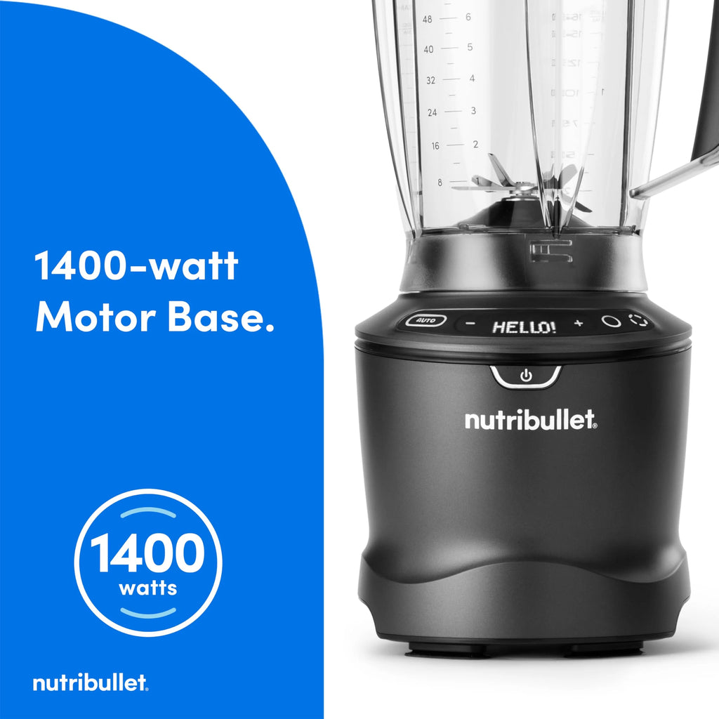 nutribullet SmartSense Blender Combo, 1400 Watt Gunmetal - image 12
