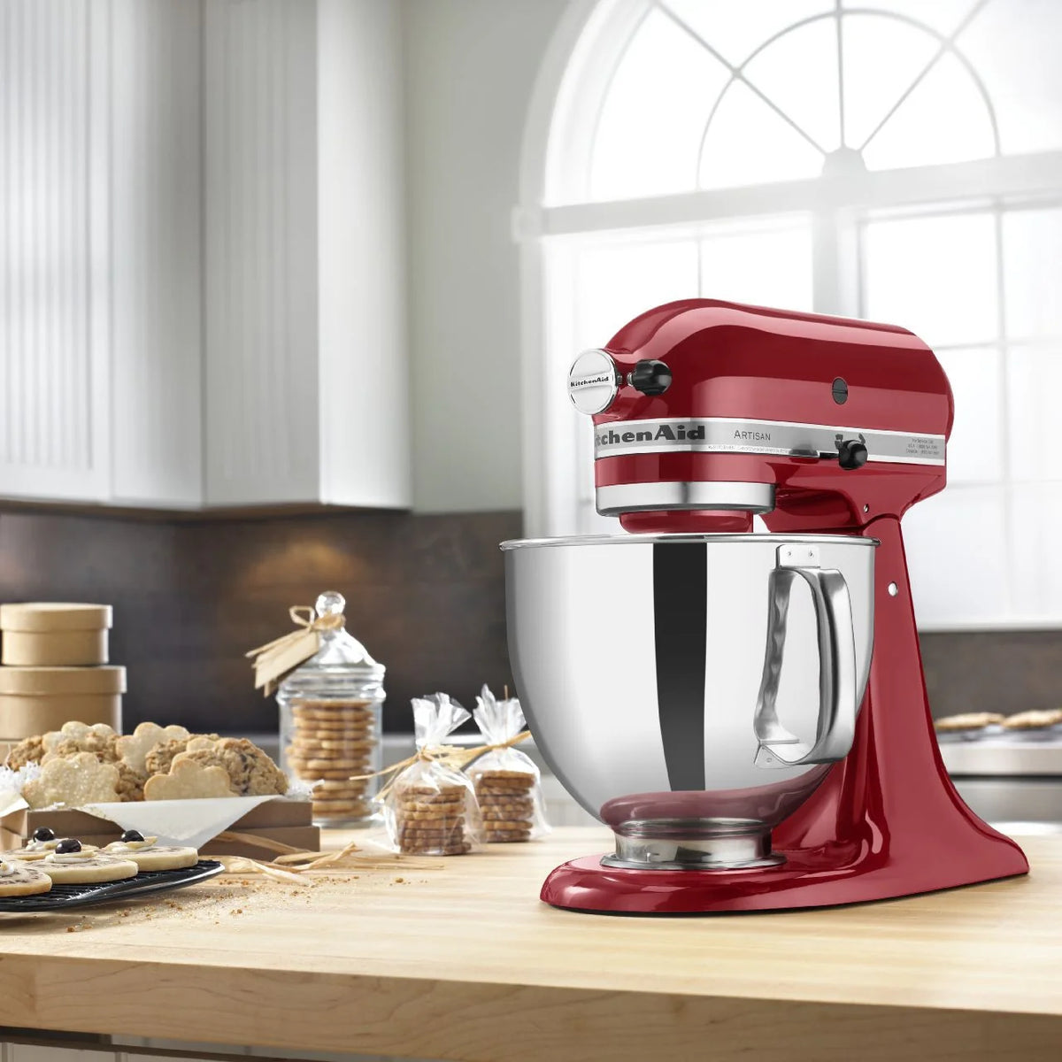 5-Quart Tilt-Head Stand Mixer - Empire Red - image 3
