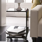 C-Shaped 100% Acrylic Accent Table for Indoor/Outdoor Use - image 5