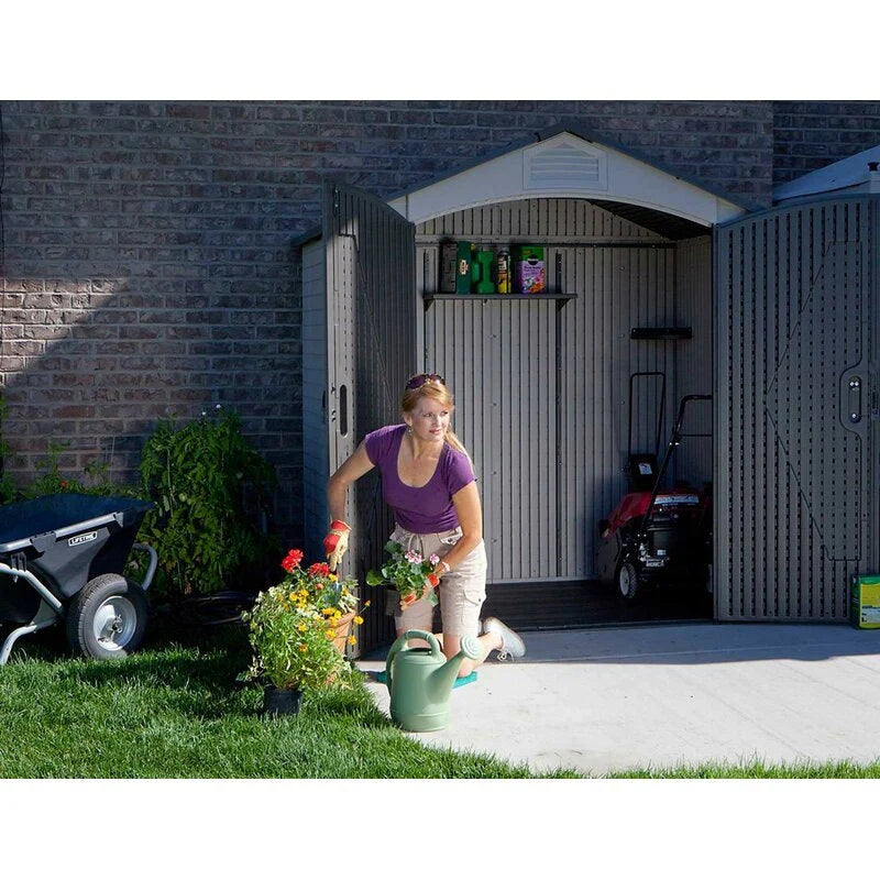7 ft. W x 4 ft. 7 in. D Plastic Storage Shed - image 6