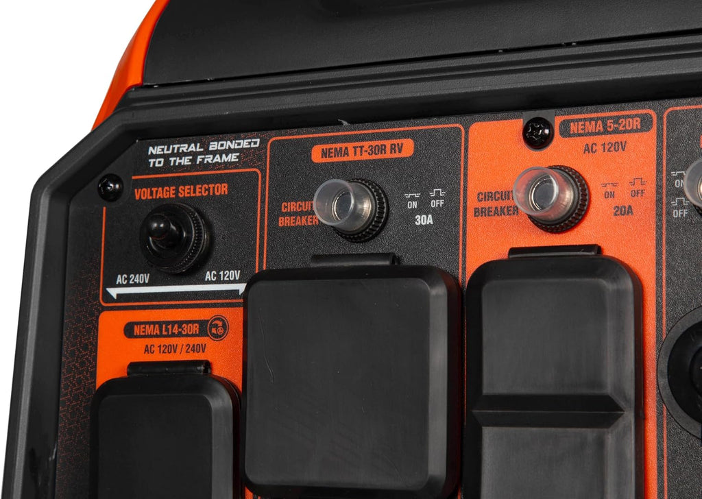 WEN 6800W Dual Fuel Inverter Generator RV-Ready CO Watchdog - image 5