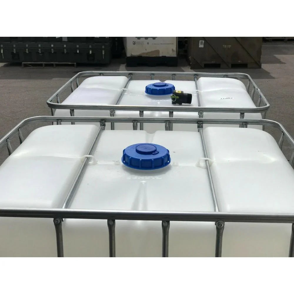 330 Gallon Food Grade IBC / Drinking Water, Rainwater Harvesting Container - image 2