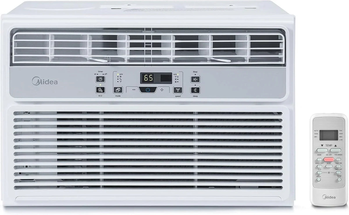 Midea 6,000 BTU Window Air Conditioner, 3-in-1 Cool/Fan/Dehumidifier Window AC Unit - image 1