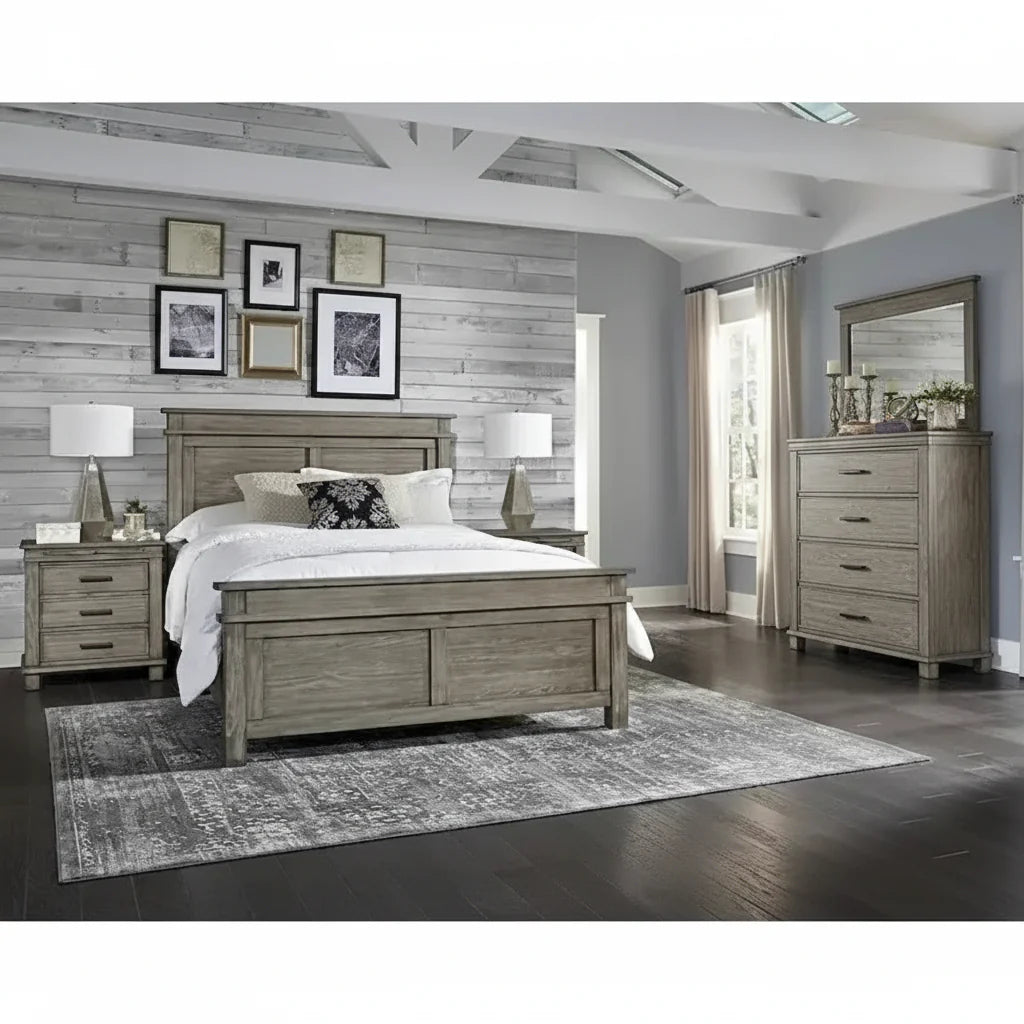 Simply Solid Asquith 6-Piece Solid Wood Bedroom Set - image 1